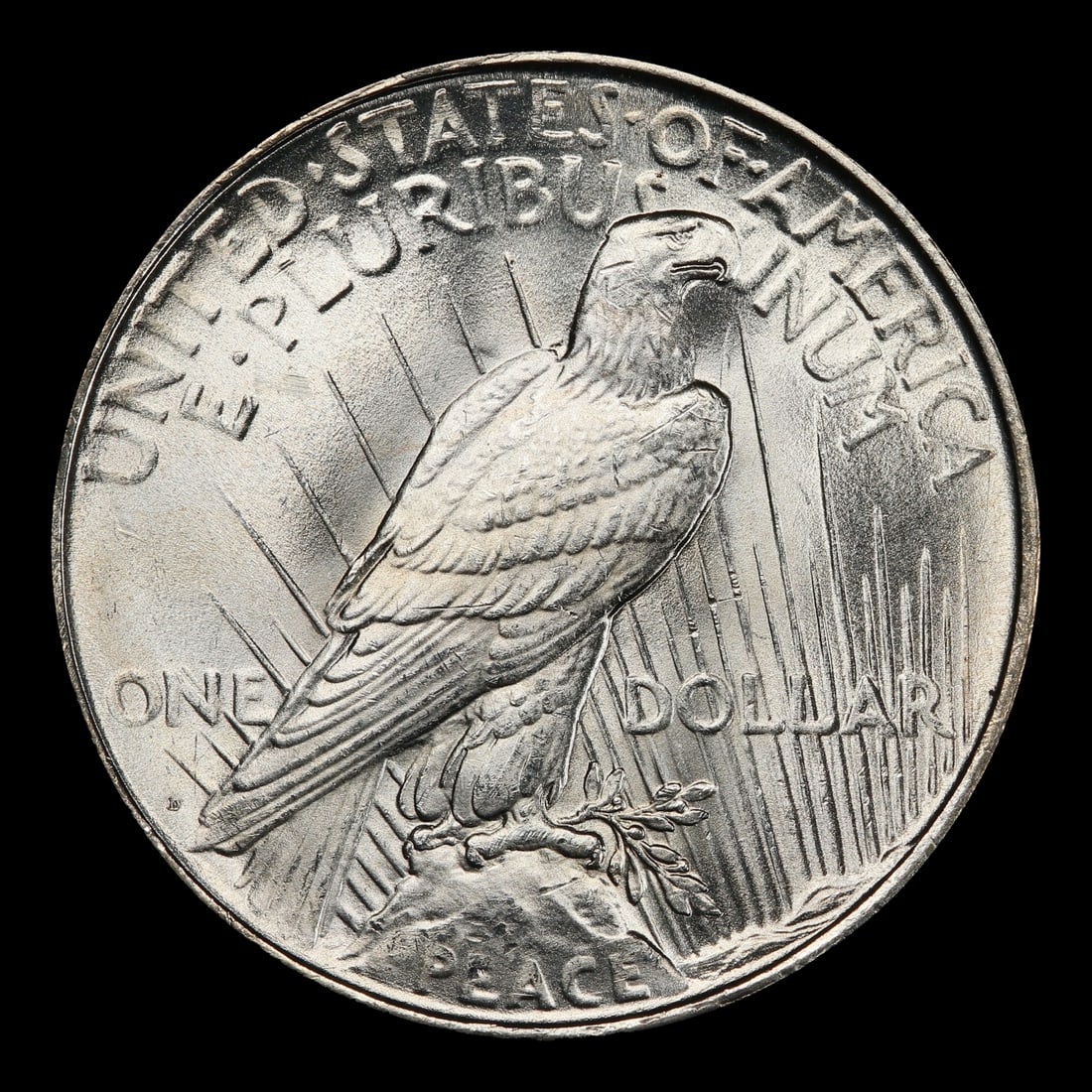 1923-d Peace Dollar $1 ms65 SEGS - 3