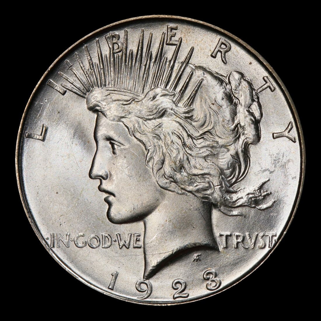 1923-d Peace Dollar $1 ms65 SEGS - 2