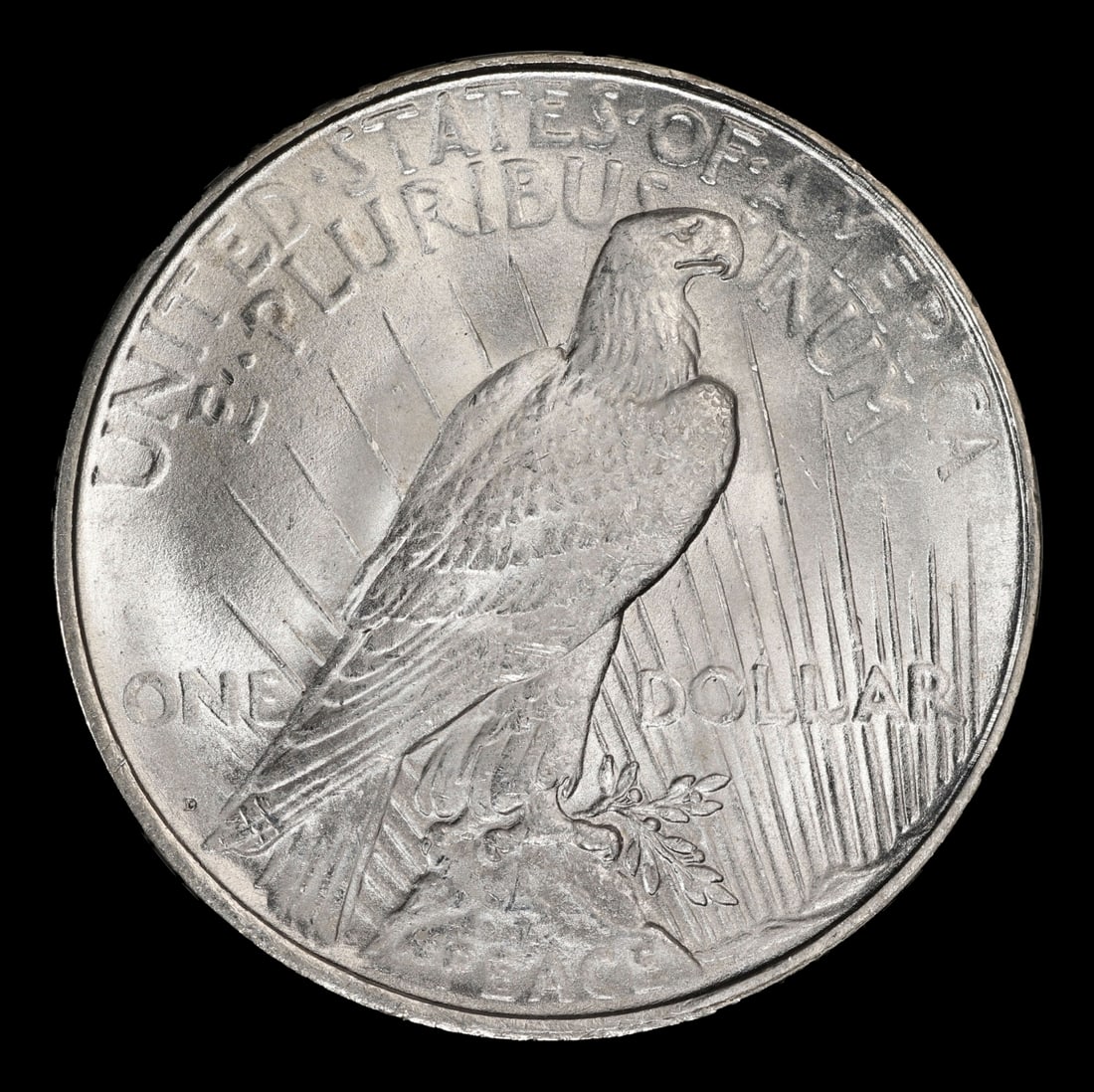 1923-d Peace Dollar Near Top Pop $1 ms66 SEGS - 3