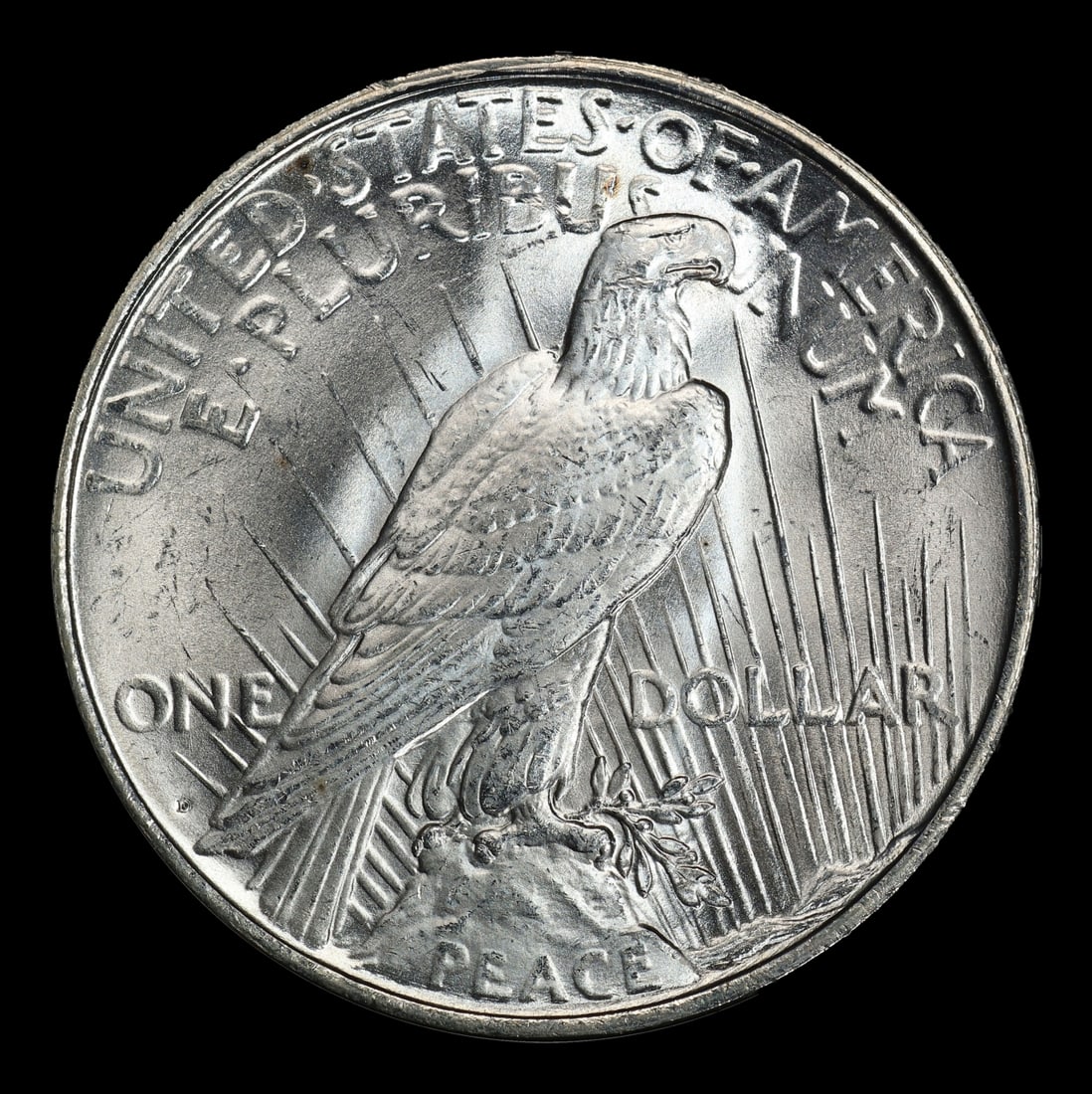 1923-d Peace Dollar Near Top Pop $1 ms66+ SEGS - 3