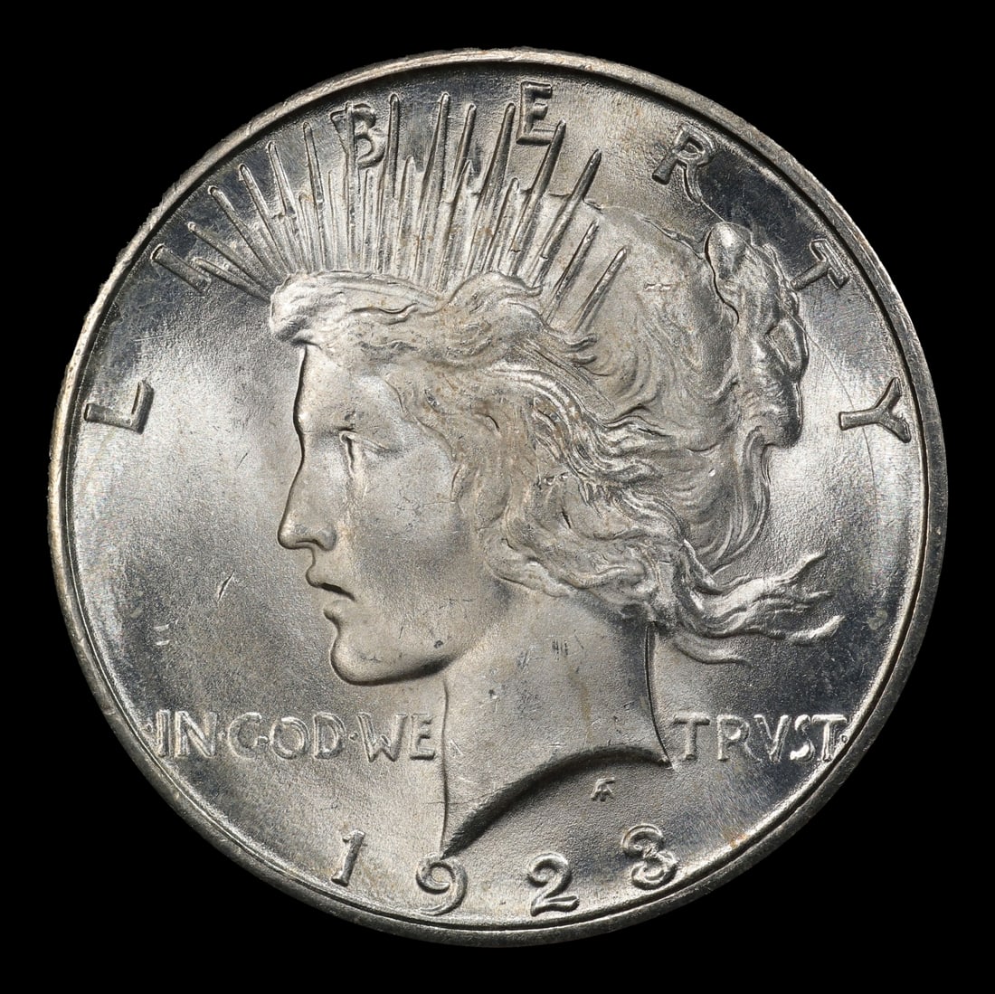 1923-s Peace Dollar $1 ms65 SEGS - 2