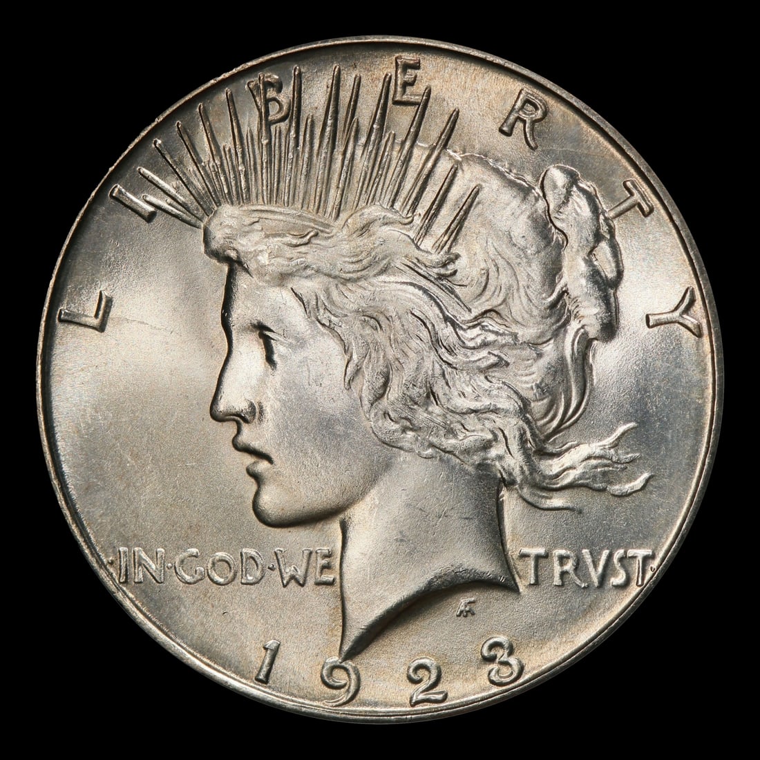 1923-s Peace Dollar Near Top Pop $1 ms65+ SEGS - 2