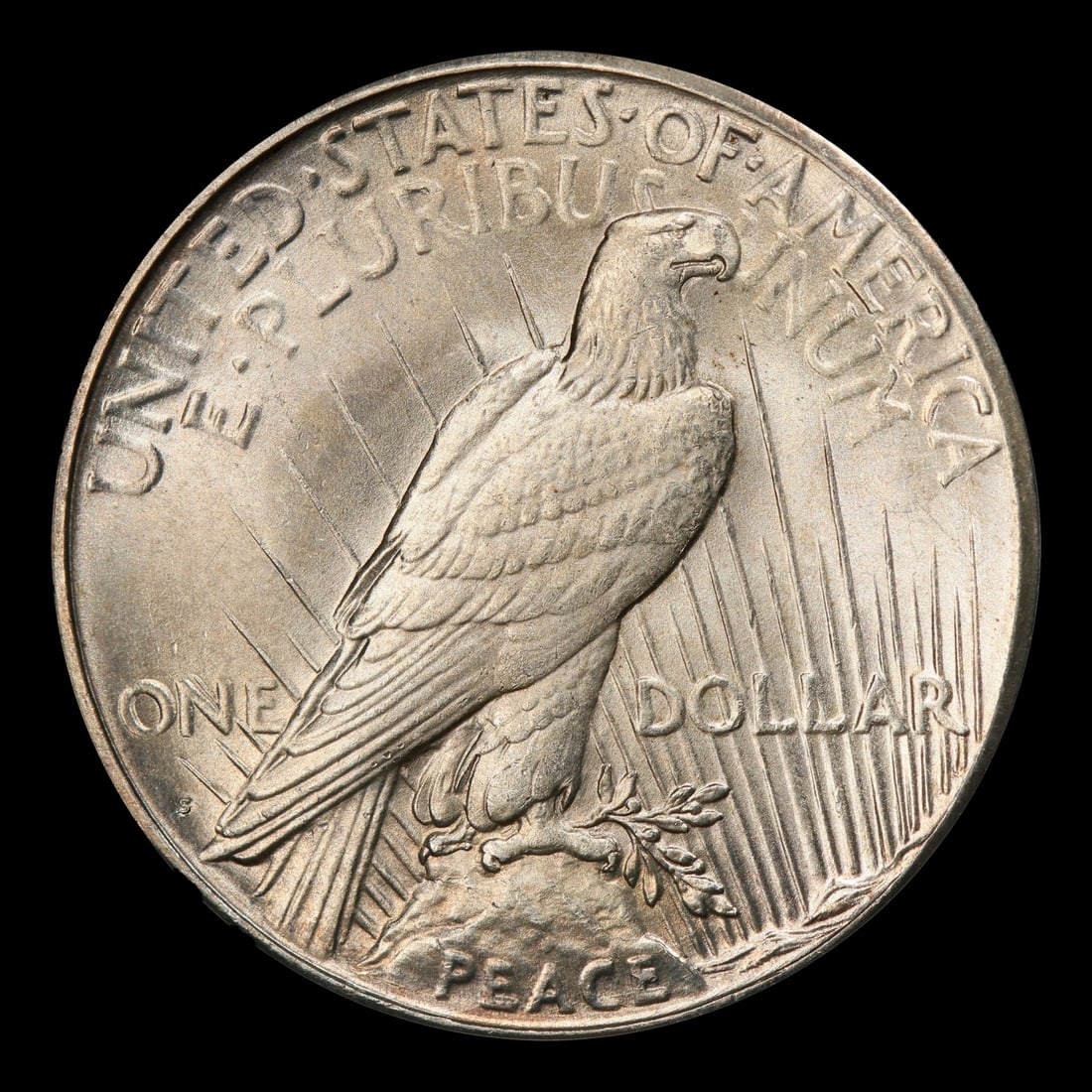 1923-s Peace Dollar Near Top Pop $1 ms65+ SEGS - 3