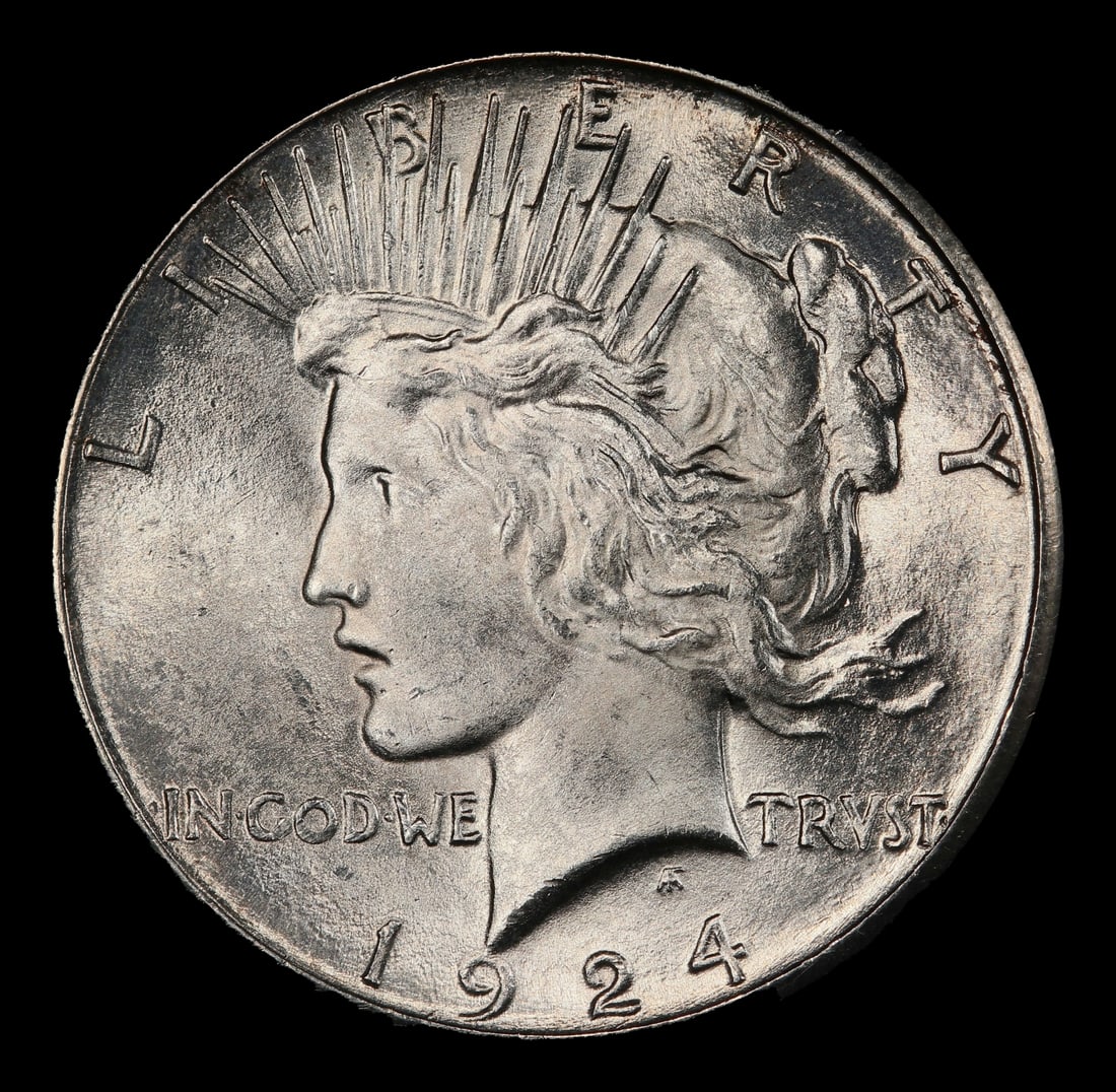 1924-s Peace Dollar $1 ms64 SEGS - 2