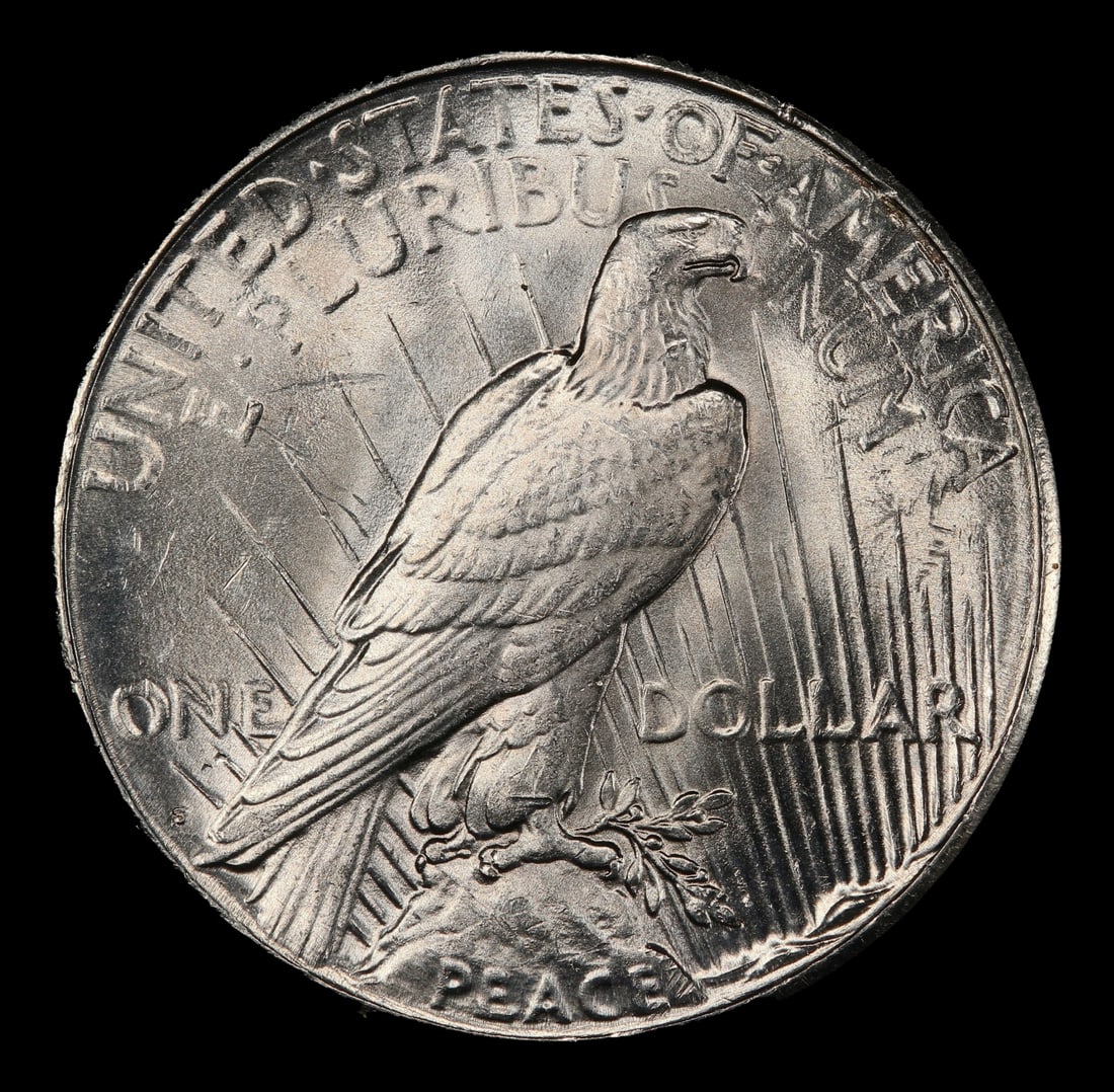1924-s Peace Dollar $1 ms64 SEGS - 3