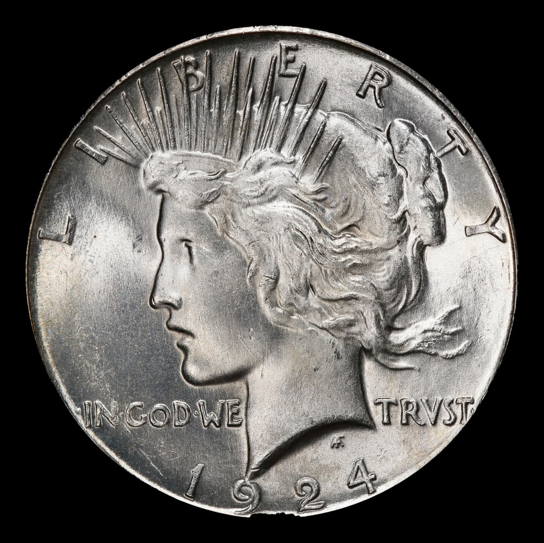 1924-s Peace Dollar $1 ms64 SEGS - 2