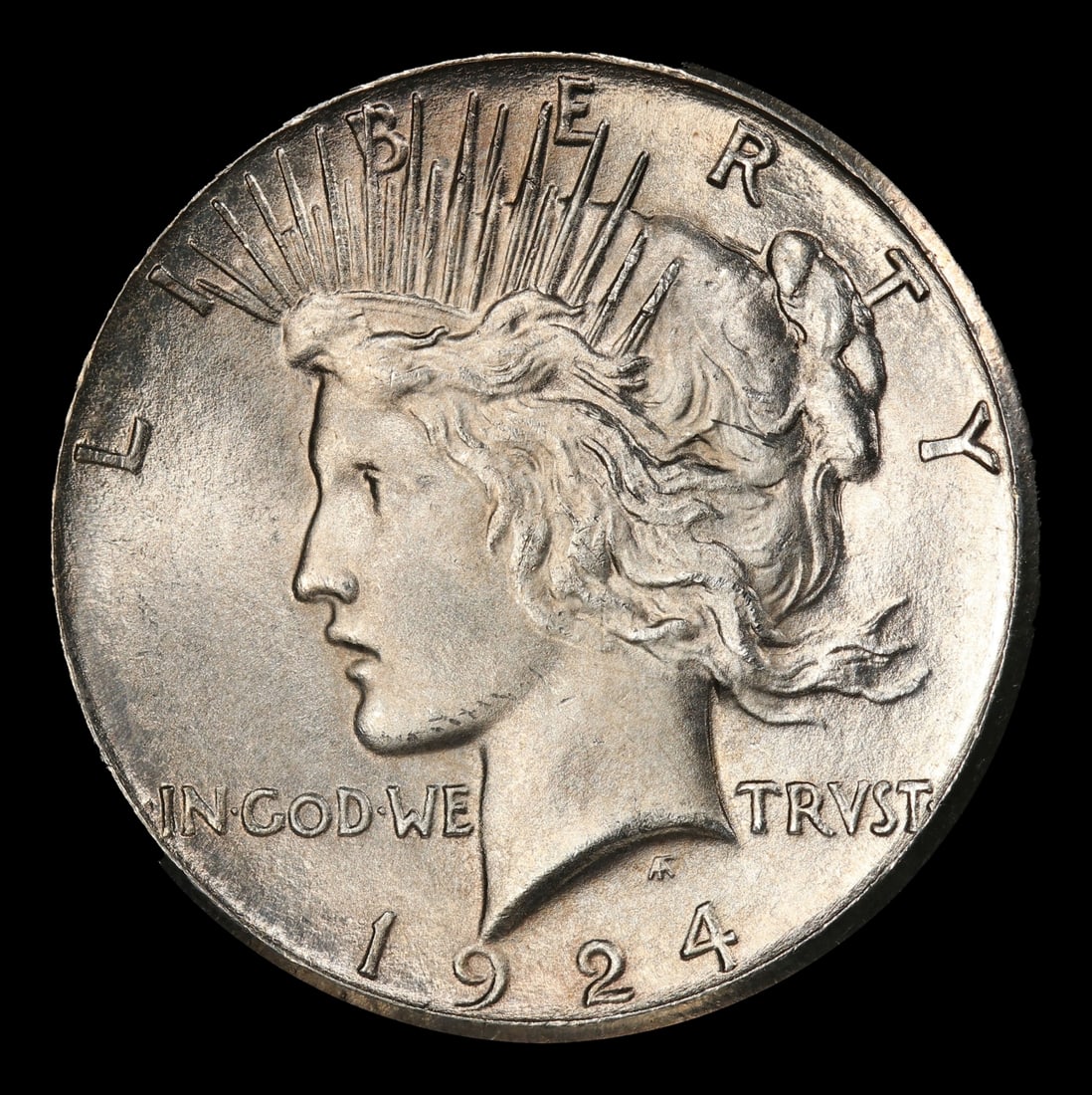 1924-s Peace Dollar $1 ms64+ SEGS - 2