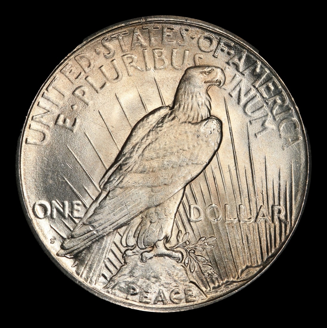 1924-s Peace Dollar $1 ms64+ SEGS - 3