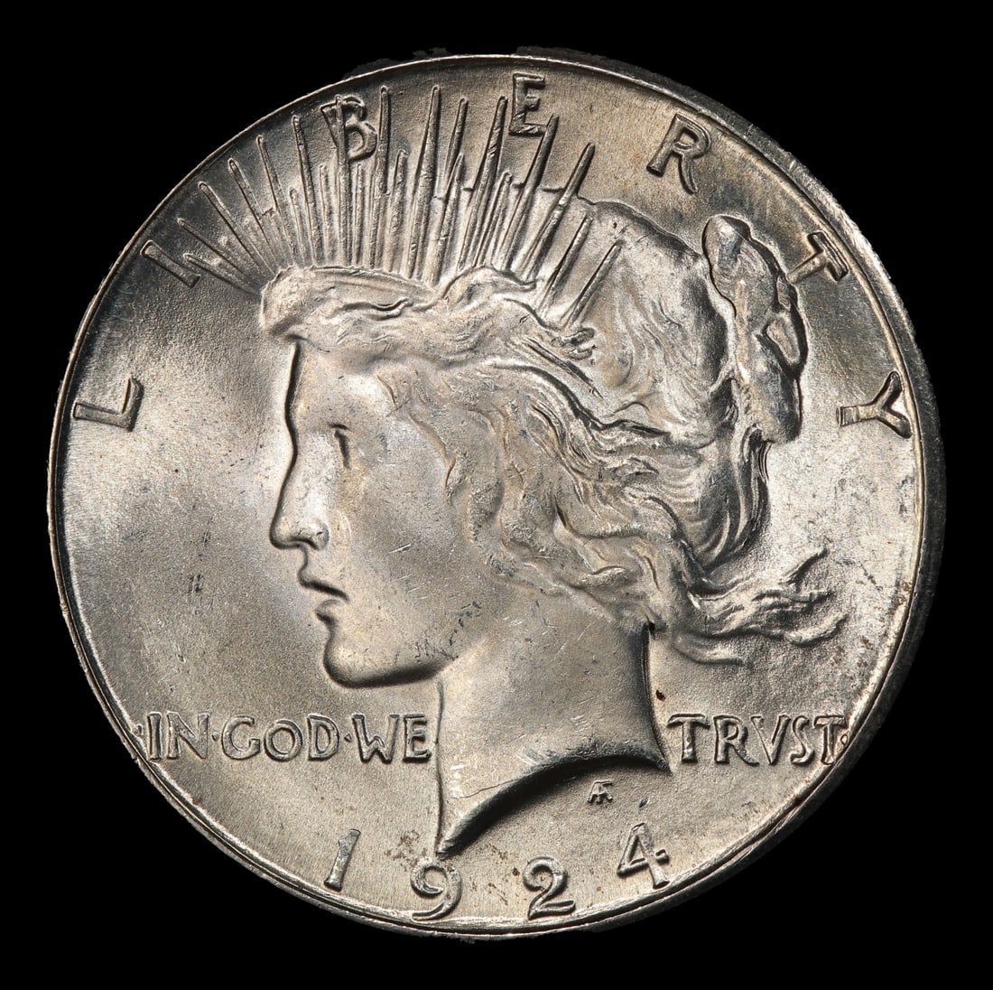 1924-s Peace Dollar Near Top Pop $1 ms65 SEGS - 2