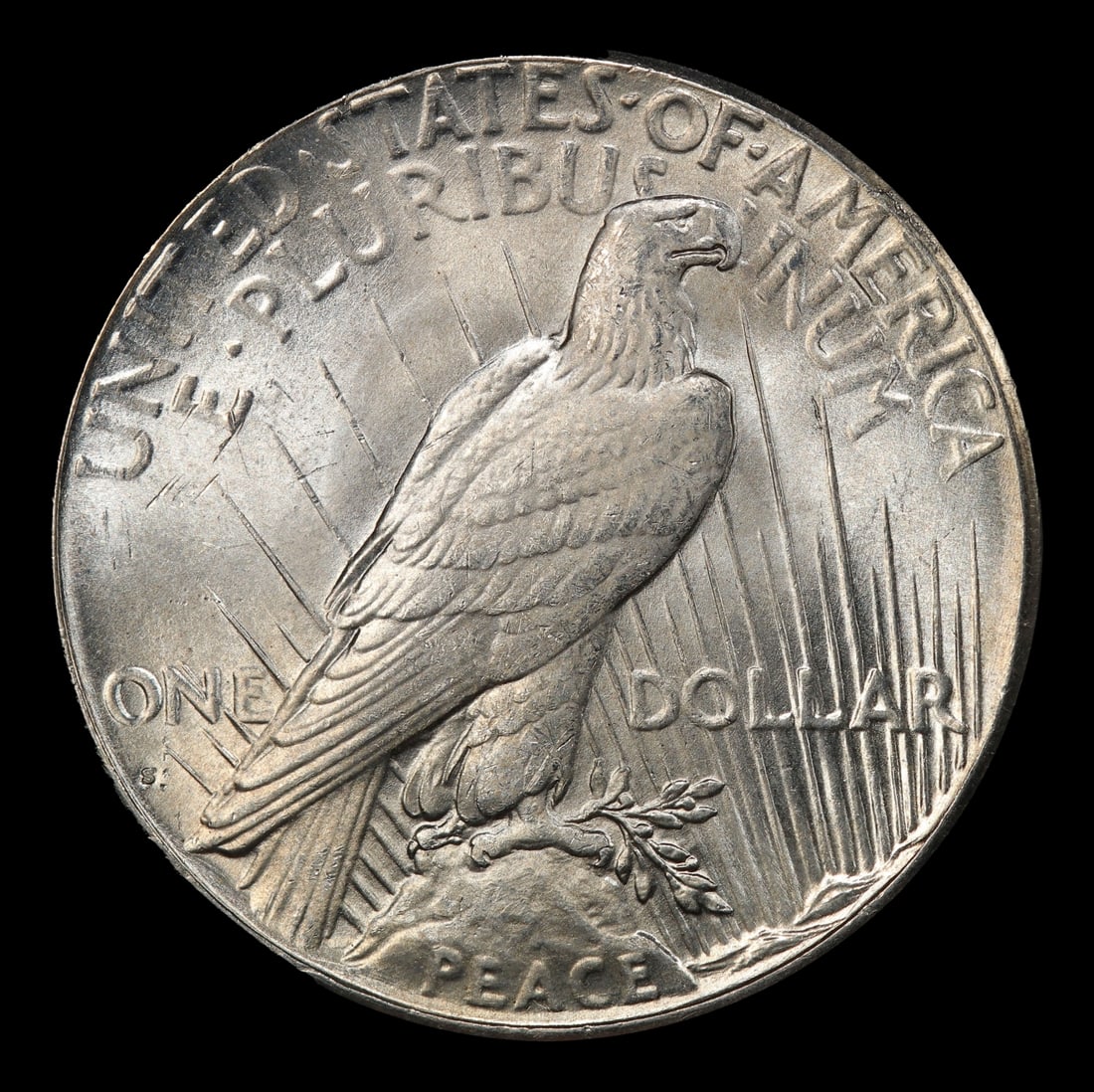 1924-s Peace Dollar Near Top Pop $1 ms65 SEGS - 3