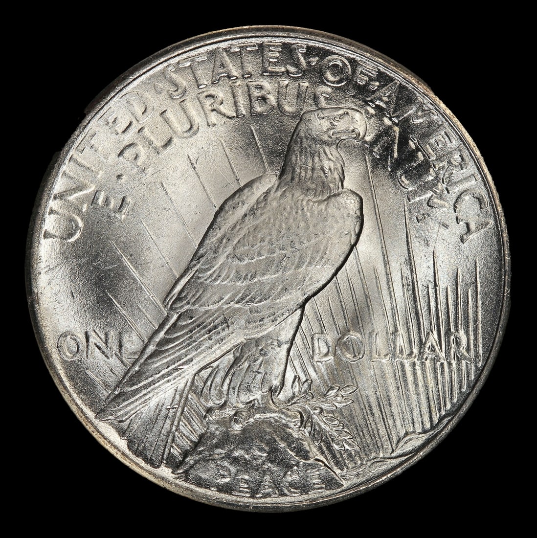 1925-p Peace Dollar $1 ms66+ SEGS - 3