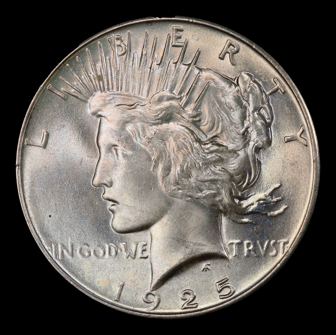 1925-p Peace Dollar $1 ms66+ SEGS - 2