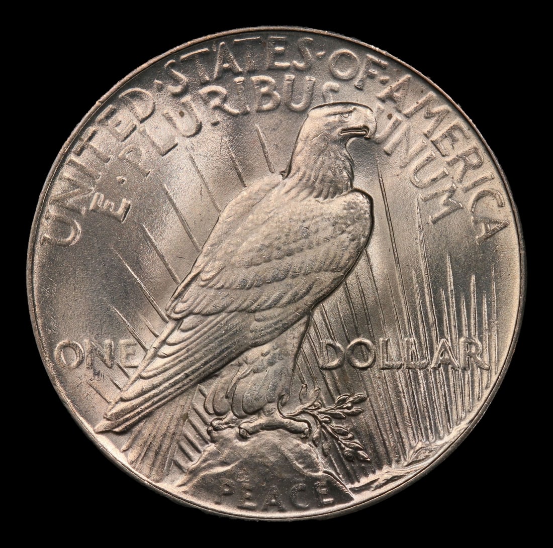 1925-p Peace Dollar $1 ms66+ SEGS - 3