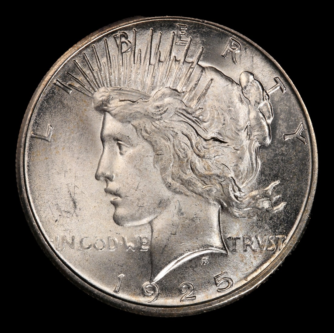 1925-s Peace Dollar $1 Grades ms64 - 2