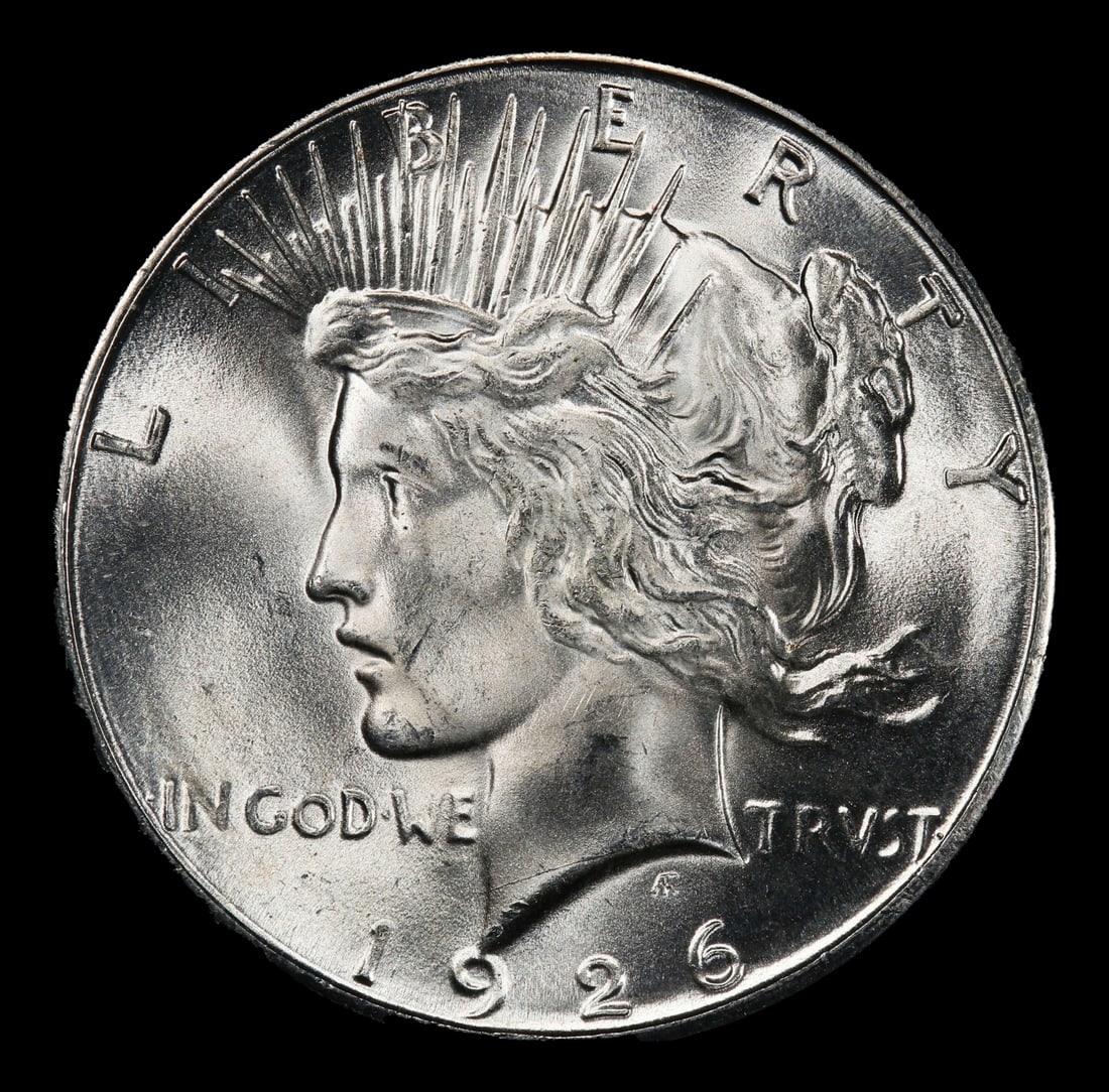 1926-d Peace Dollar $1 ms65 SEGS - 2