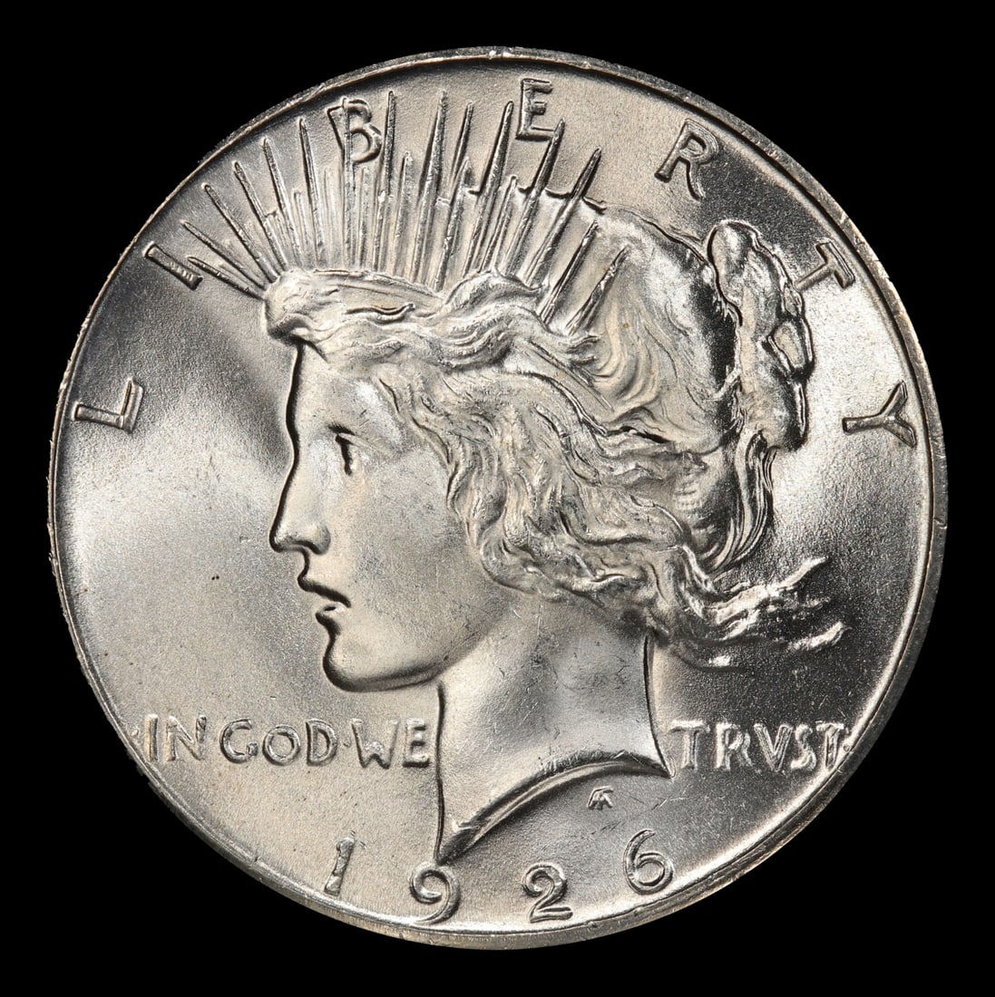 1926-p Peace Dollar $1 Grades ms64+ - 2