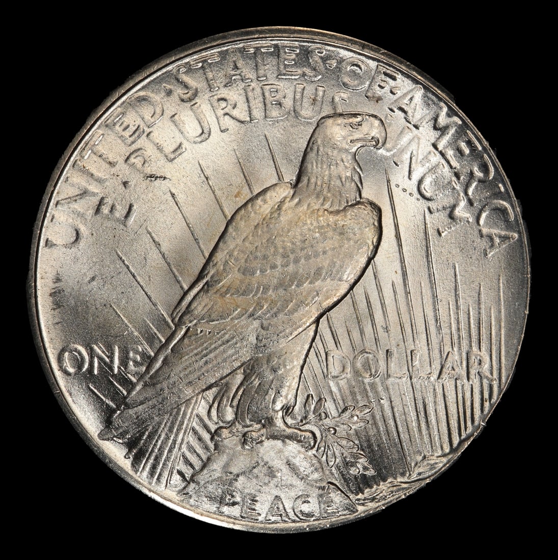 1926-p Peace Dollar $1 Grades ms64+ - 3