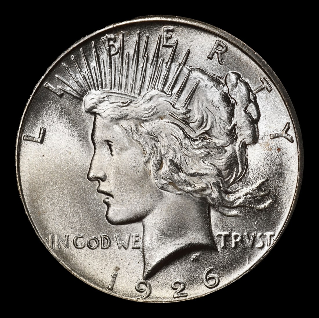 1926-p Peace Dollar $1 Grades ms65 - 2