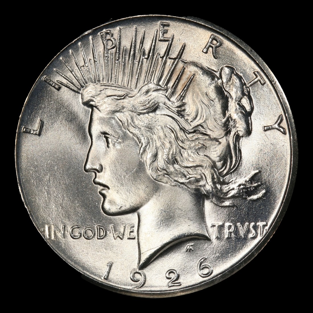1926-p Peace Dollar $1 ms65+ SEGS - 2