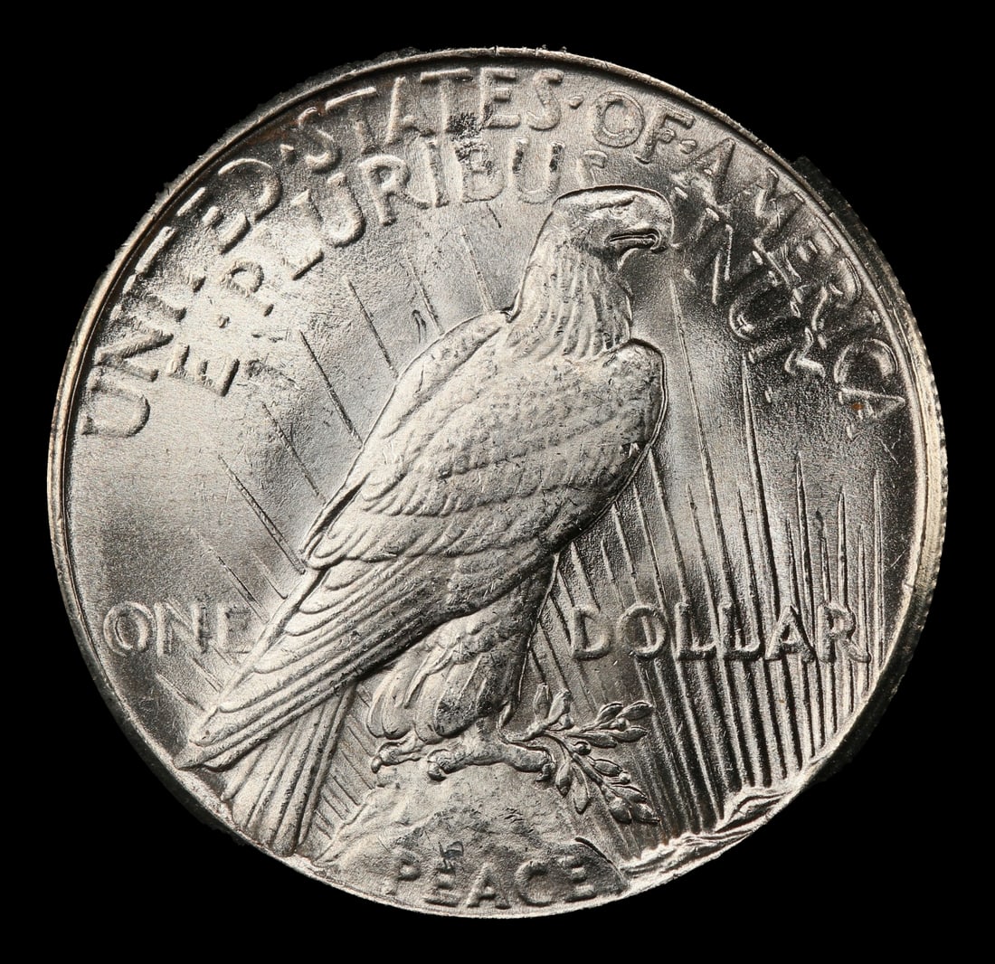 1926-p Peace Dollar $1 ms65+ SEGS - 3
