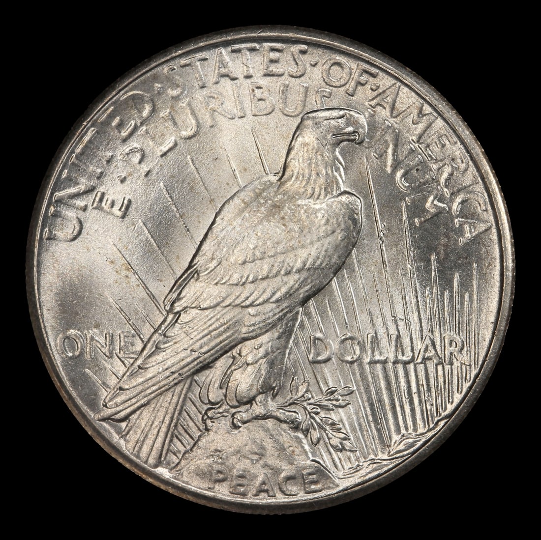 1926-p Peace Dollar Near Top Pop $1 ms66 SEGS - 3