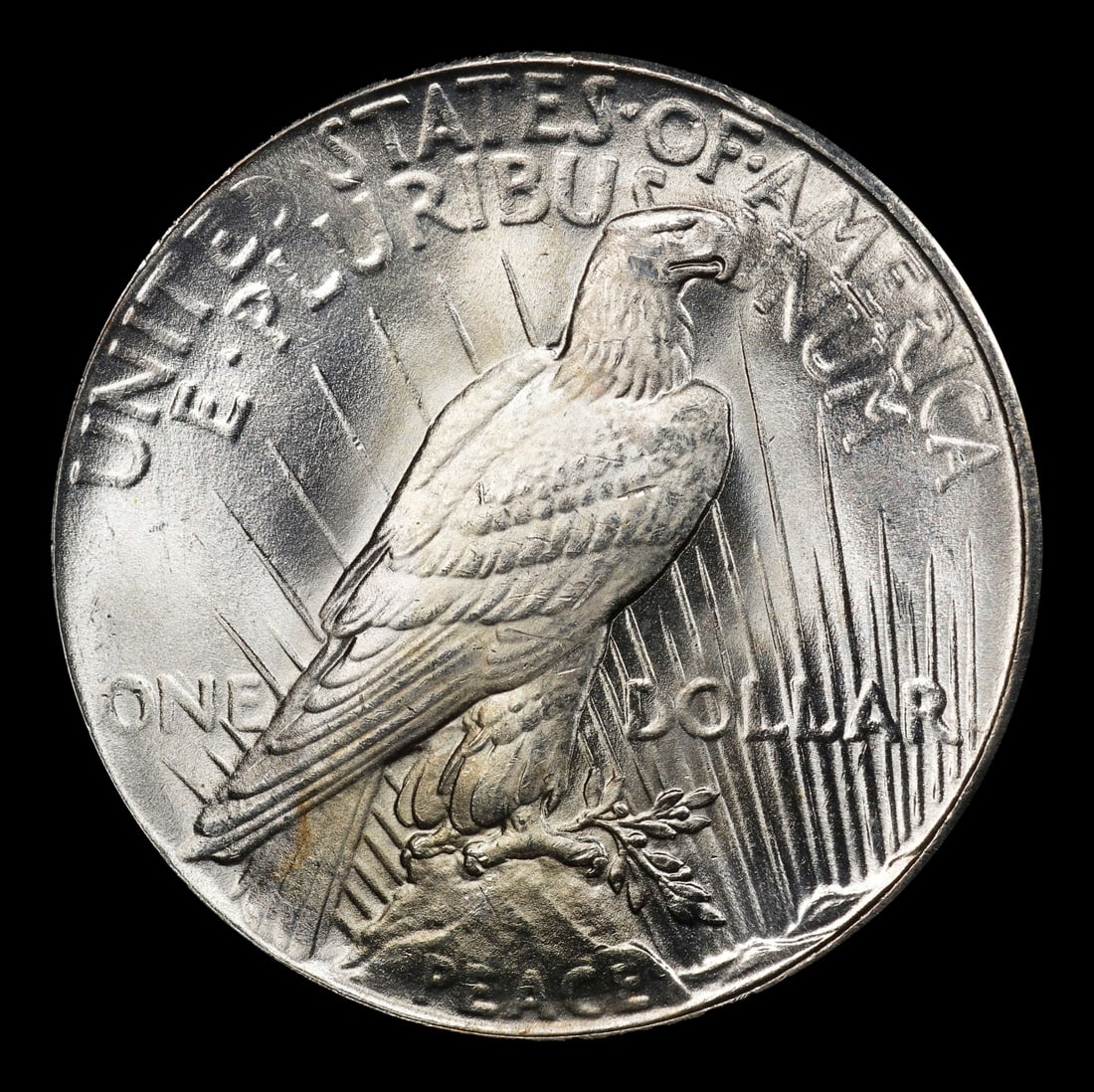 1926-p Peace Dollar Near Top Pop $1 ms66+ SEGS - 3