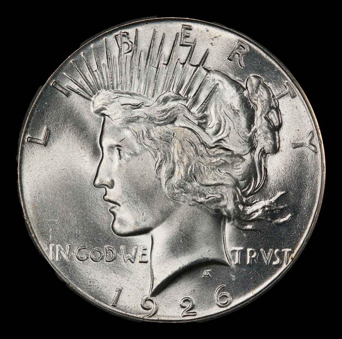 1926-p Peace Dollar Near Top Pop $1 ms66+ SEGS - 2
