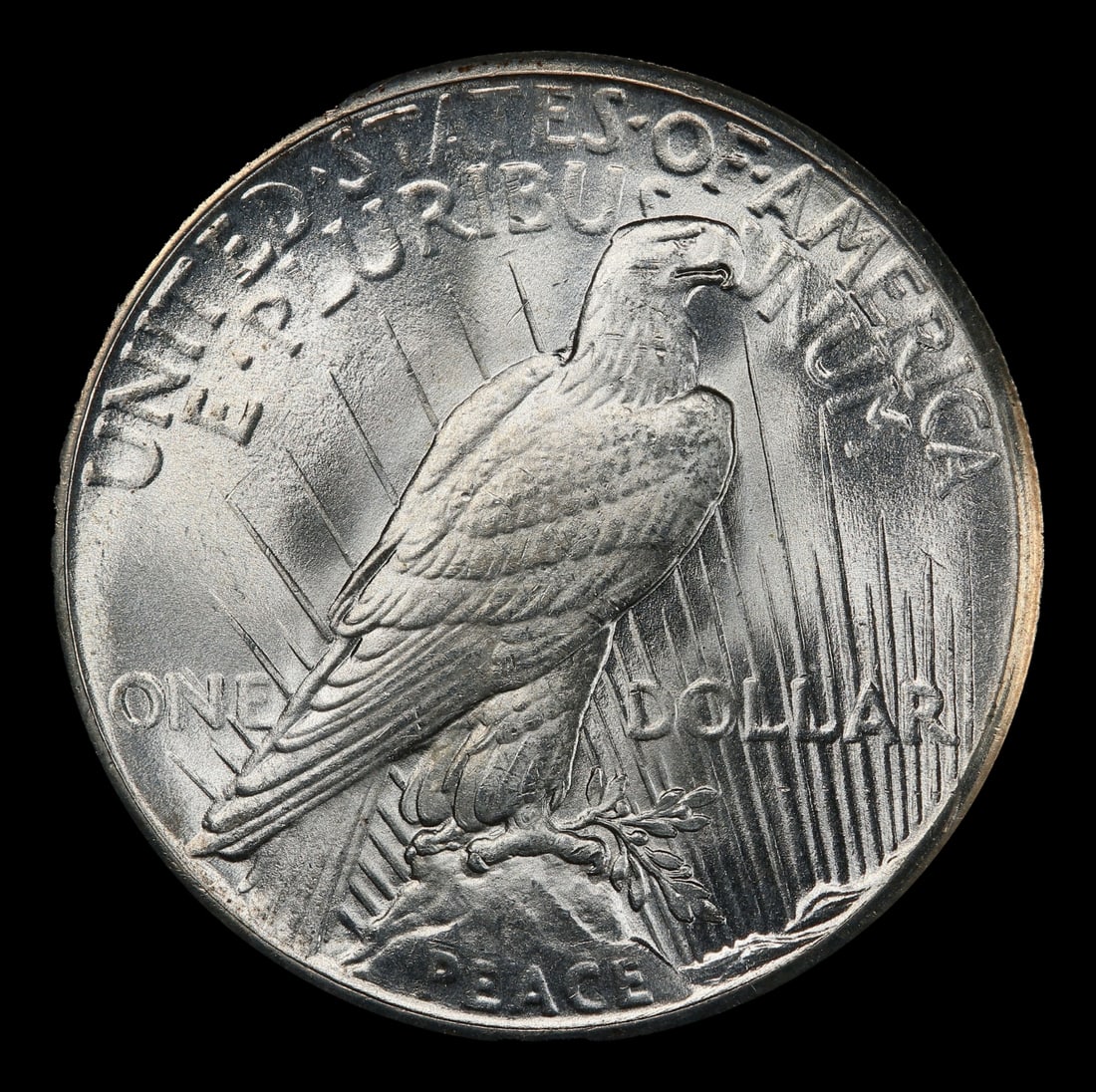 1926-p Peace Dollar Near Top Pop $1 ms66+ SEGS - 3