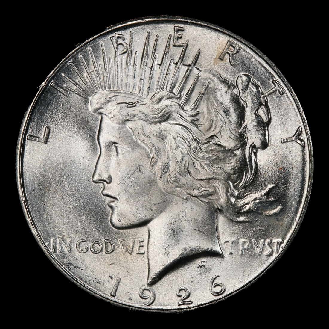 1926-s Peace Dollar $1 Grades ms64 - 2