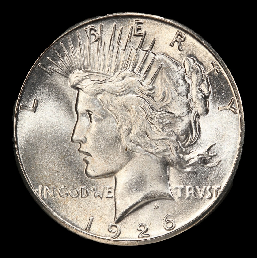 1926-s Peace Dollar $1 ms65+ SEGS - 2