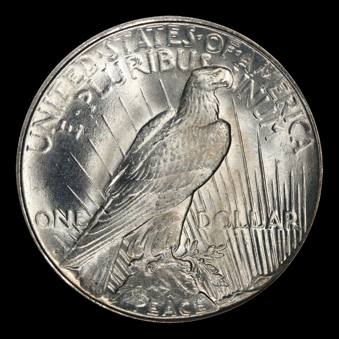 1927-d Peace Dollar Near Top Pop $1 ms65+ SEGS - 3