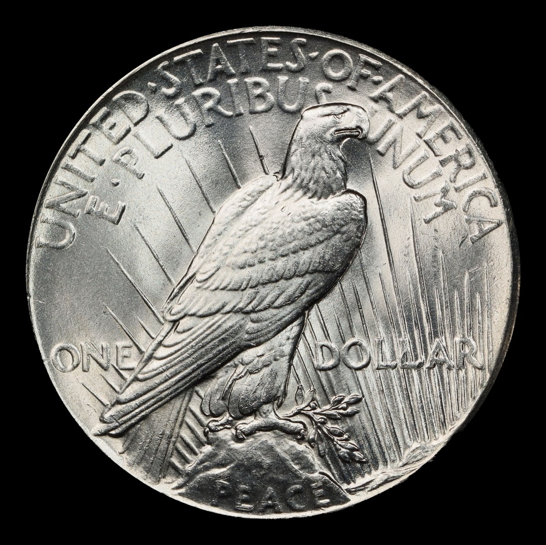 1927-p Peace Dollar $1 Grades ms63 - 3