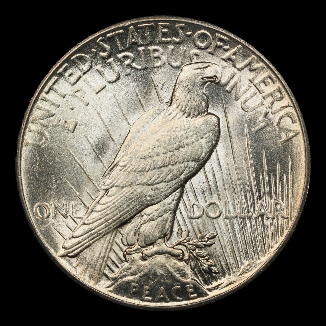 1927-p Peace Dollar $1 Grades ms63 - 3