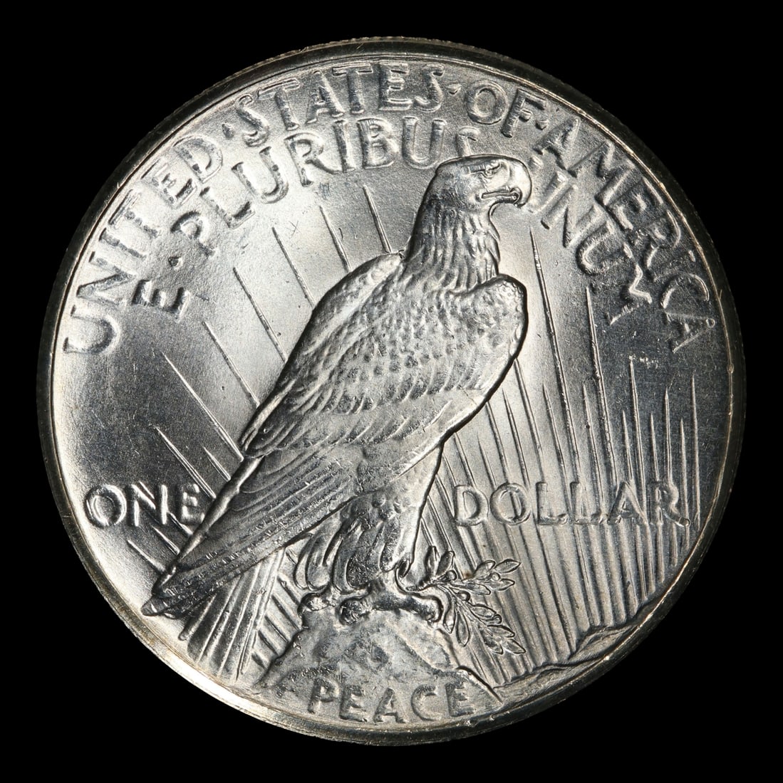 1927-p Peace Dollar TOP POP! $1 ms66 SEGS - 3