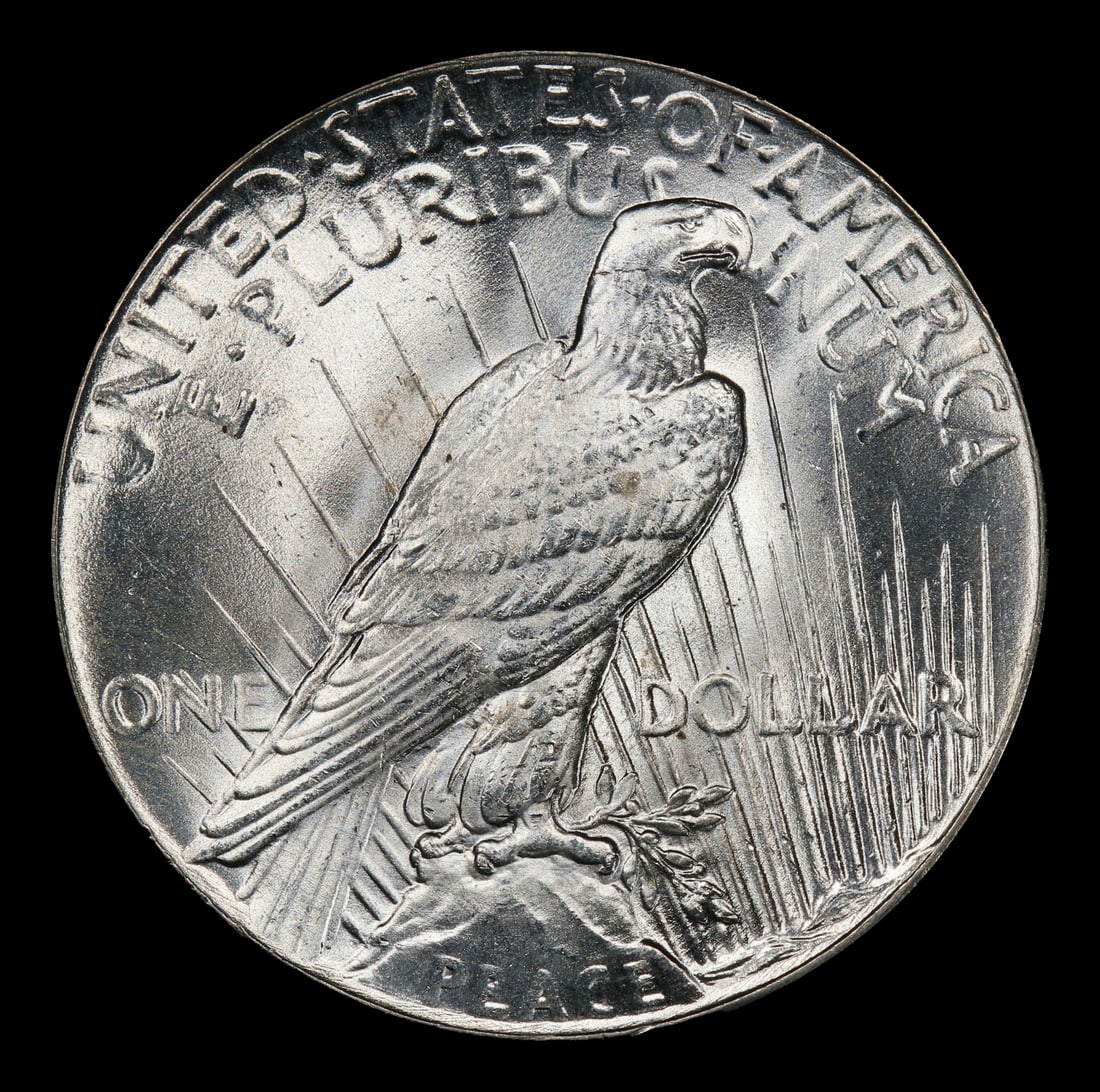 1927-p Peace Dollar TOP POP! $1 ms66 SEGS - 3