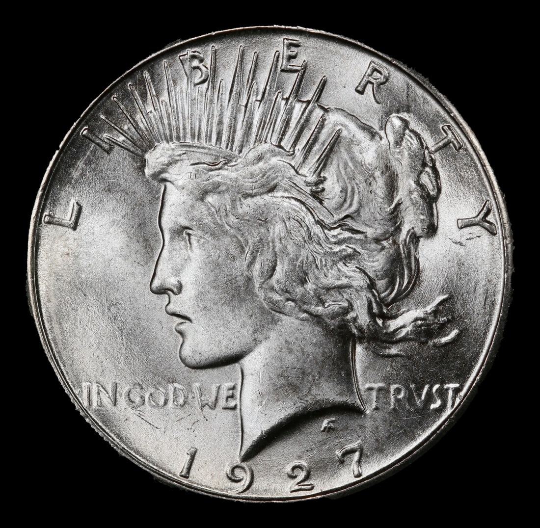 1927-s Peace Dollar $1 ms64 SEGS - 2