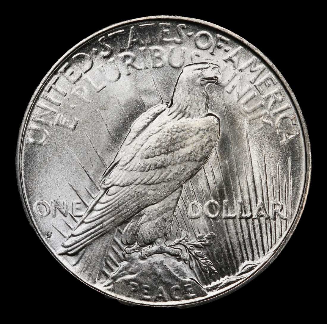 1927-s Peace Dollar $1 ms64 SEGS - 3