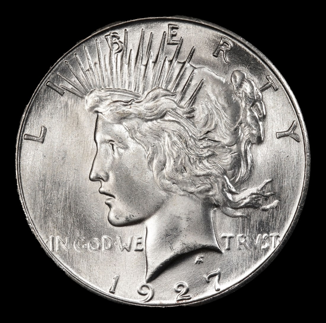 1927-s Peace Dollar Near Top Pop $1 ms65+ SEGS - 2