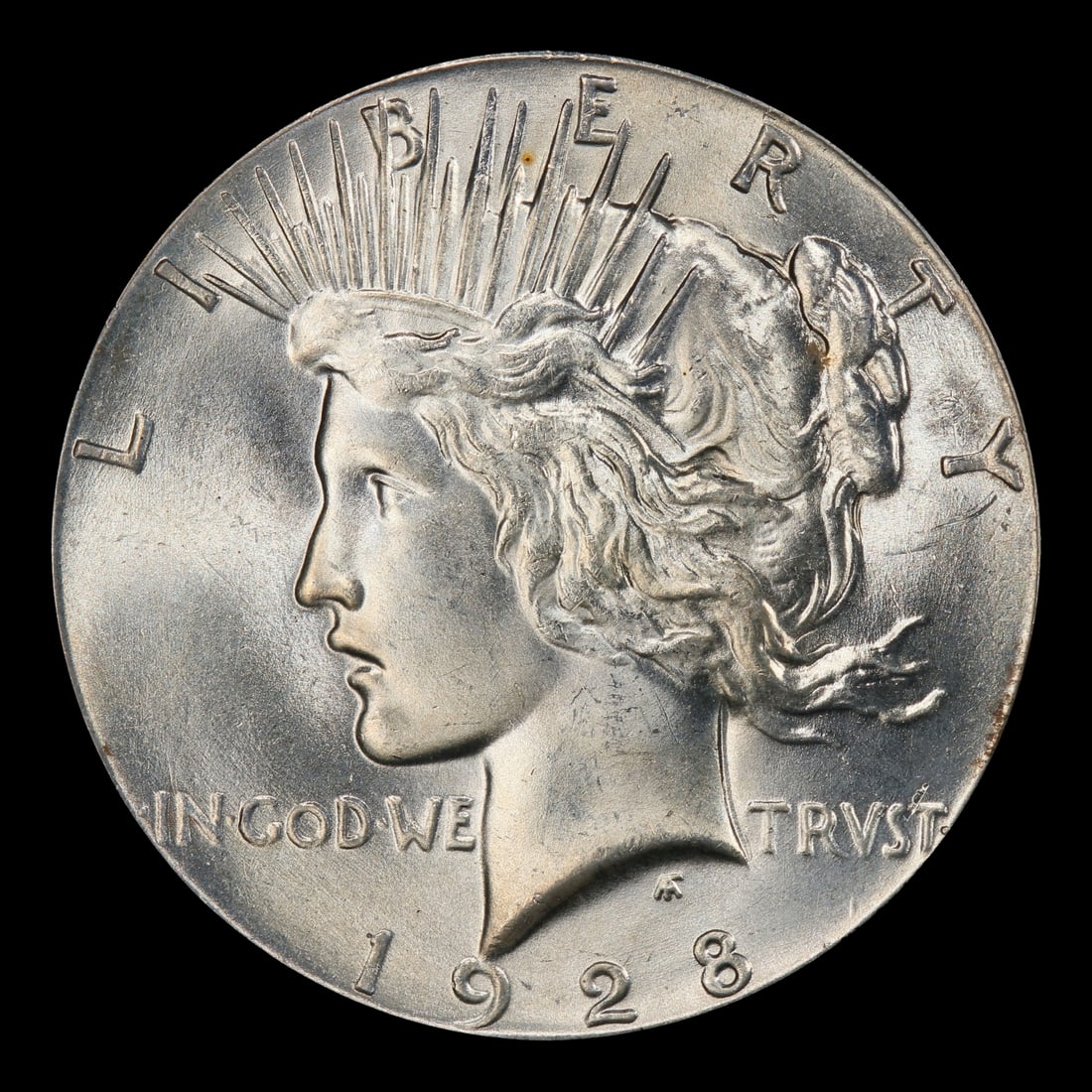 1928-p Peace Dollar $1 ms65 SEGS - 2