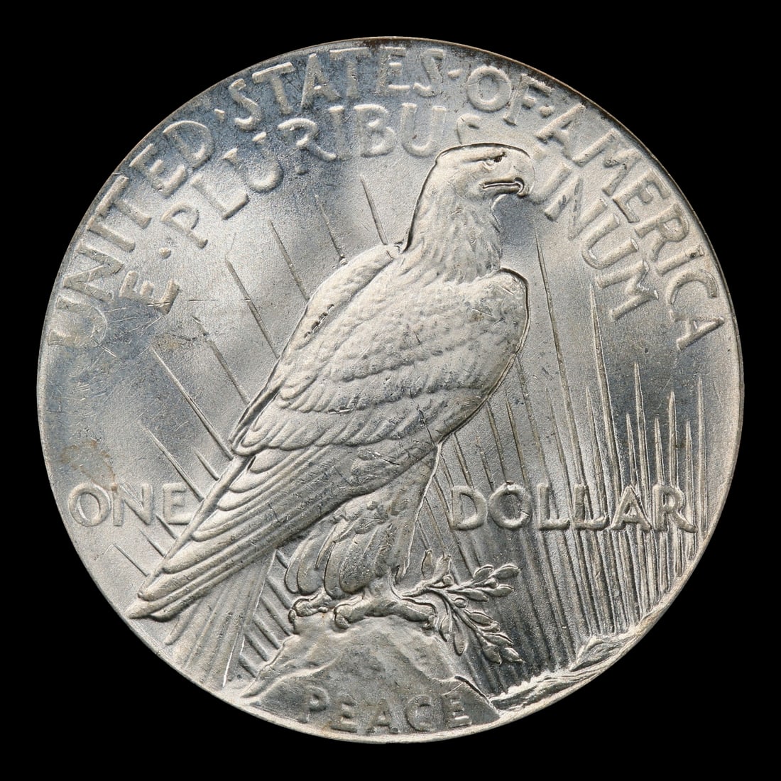 1928-p Peace Dollar $1 ms65 SEGS - 3