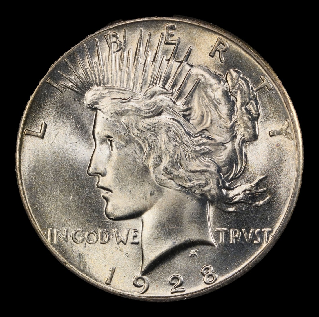 1928-p Peace Dollar $1 ms65 SEGS - 2