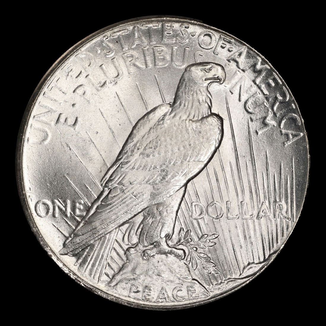 1928-p Peace Dollar $1 ms65 SEGS - 3