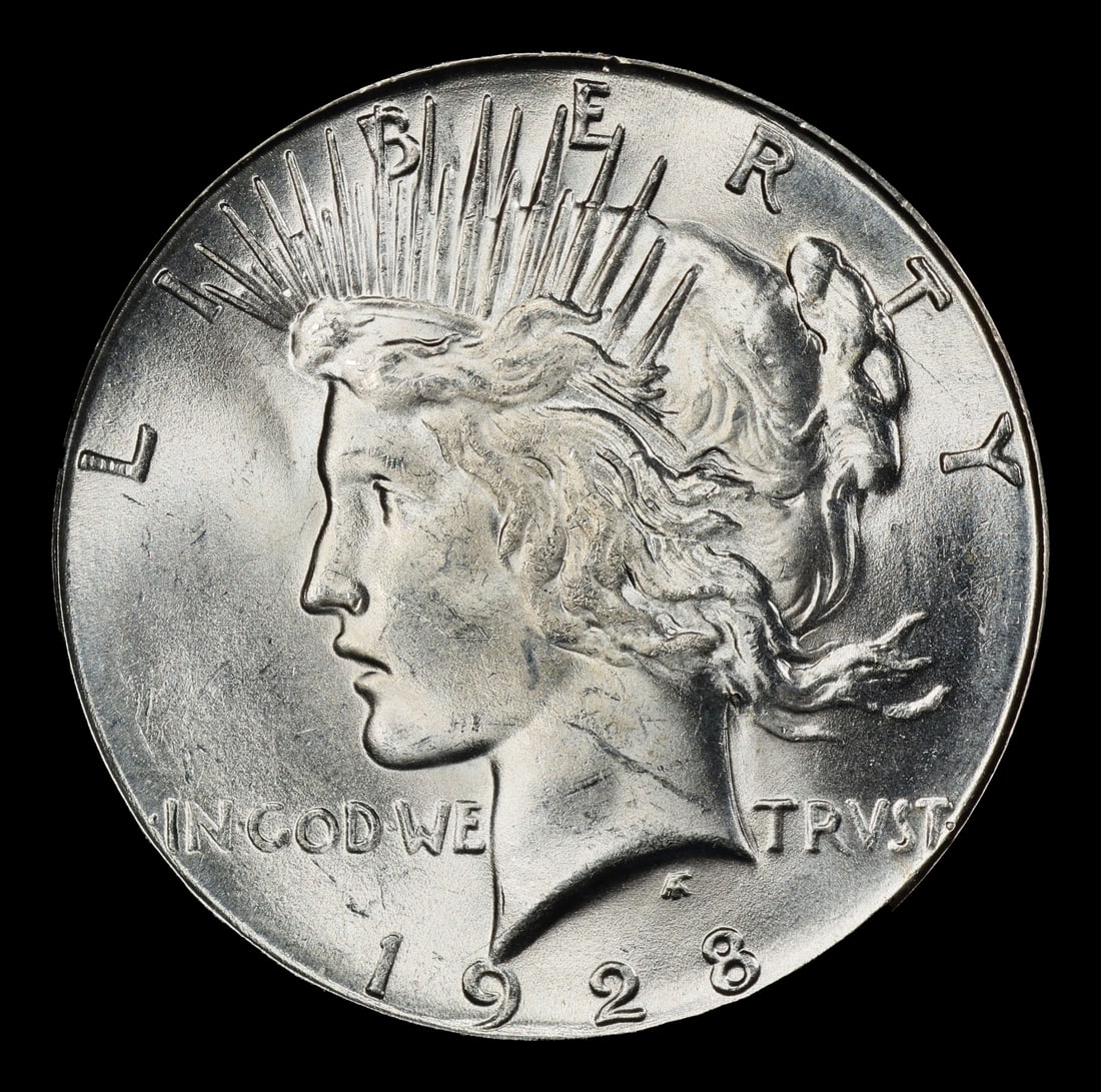 1928-s Peace Dollar $1 ms64 SEGS - 2