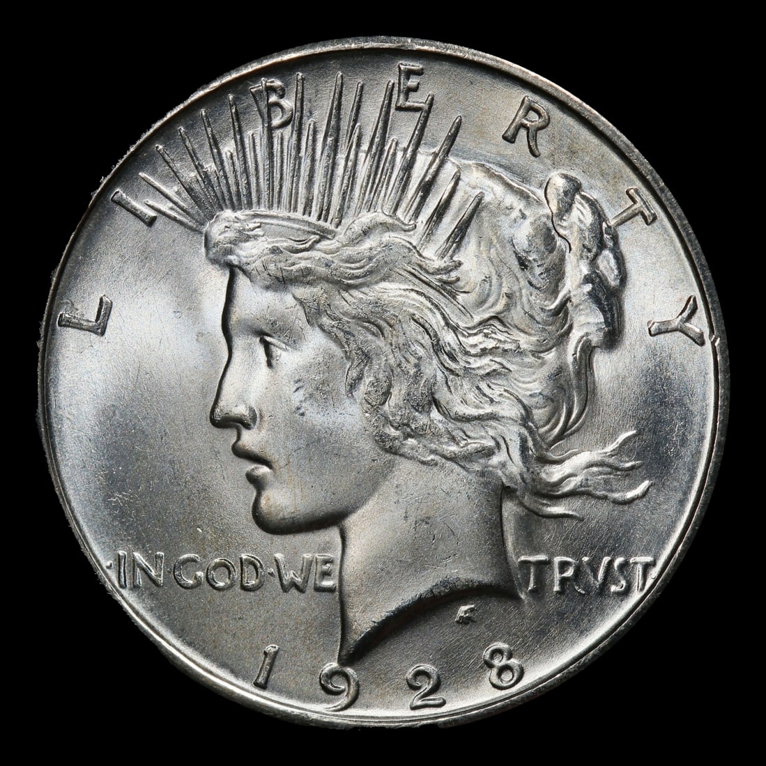 1928-s Peace Dollar $1 ms64+ SEGS - 2