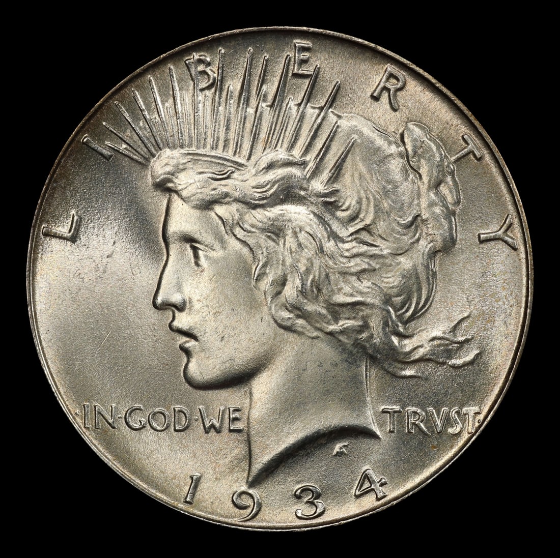 1934-p Peace Dollar TOP POP! $1 ms67 SEGS - 2