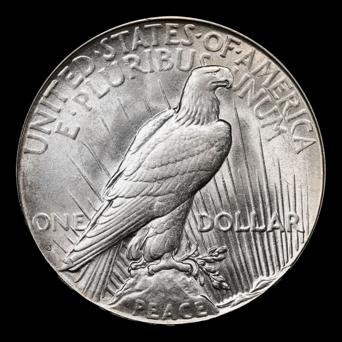 1934-s Peace Dollar $1 au58 SEGS - 3