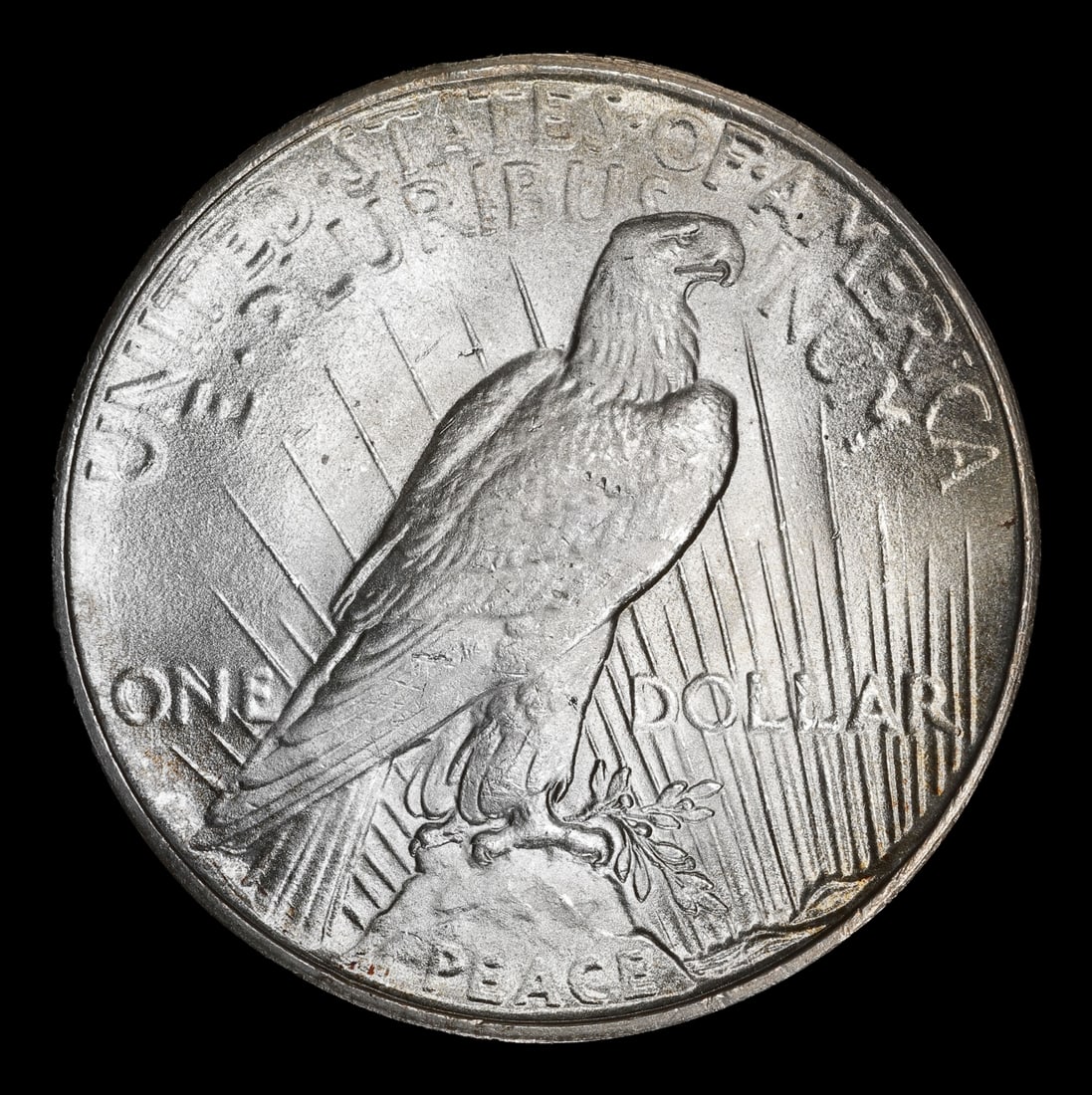 1935-p Peace Dollar Near Top Pop $1 ms66+ SEGS - 3