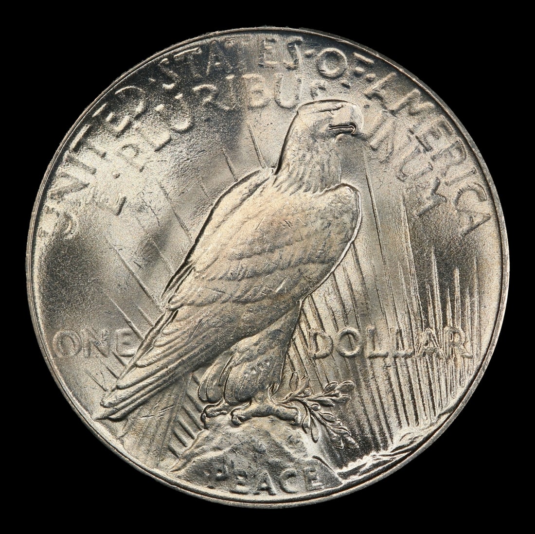 1935-p Peace Dollar Near Top Pop $1 ms66+ SEGS - 3