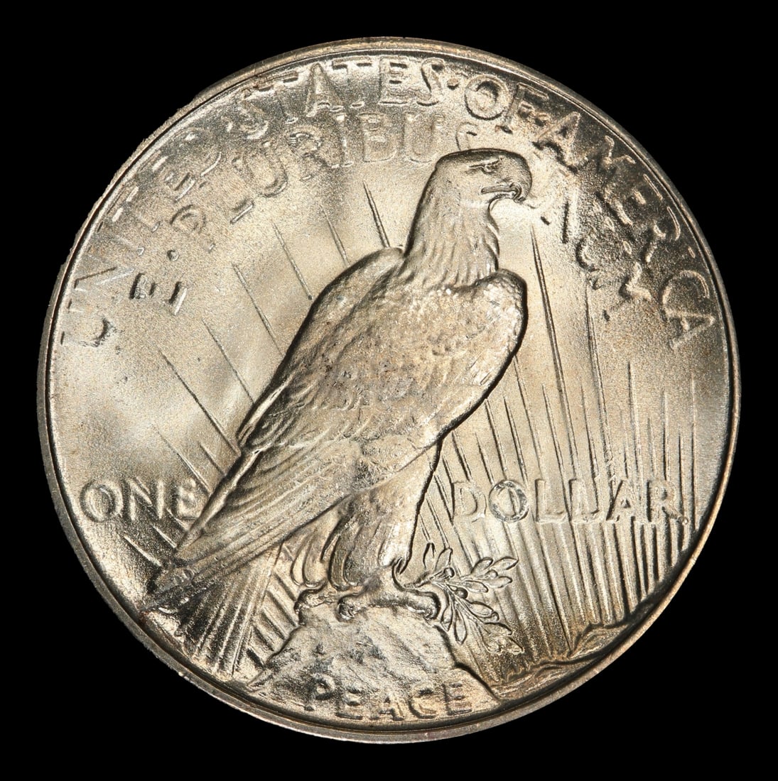 1935-p Peace Dollar Near Top Pop $1 ms66+ SEGS - 3