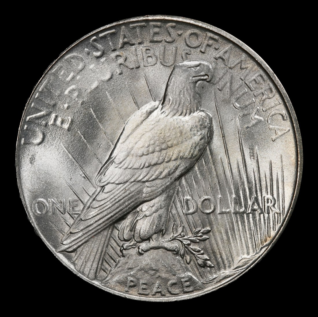 1935-p Peace Dollar Near Top Pop $1 ms66+ SEGS - 3